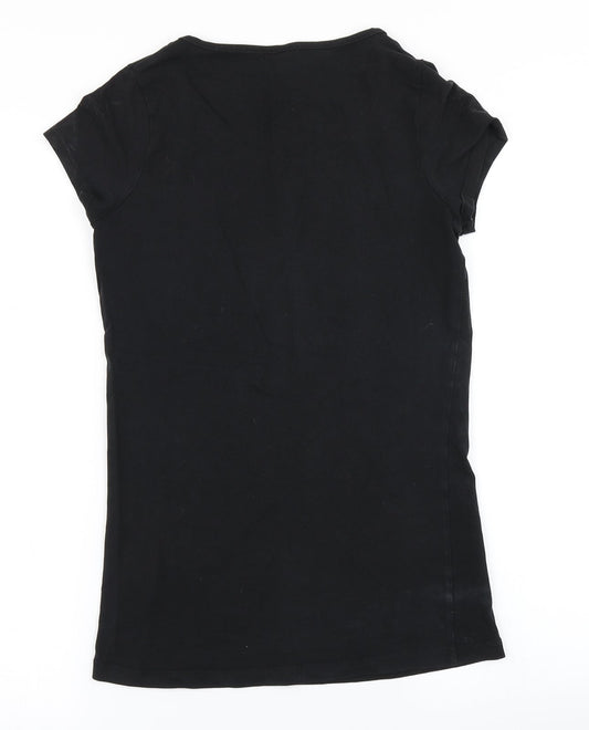 Reserved Basic Womens Black   Basic T-Shirt Size S