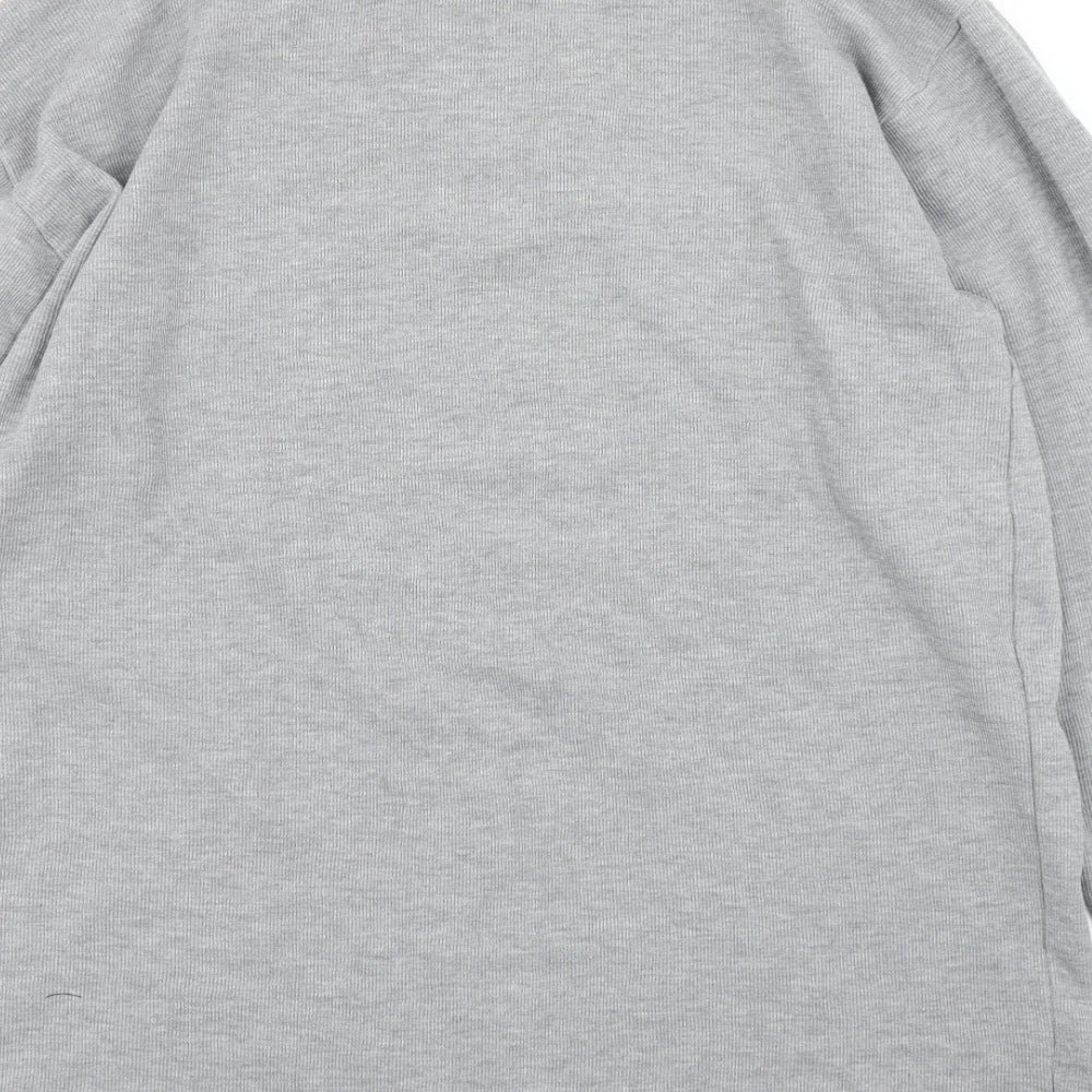 deck Mens Grey   Pullover Sweatshirt Size L
