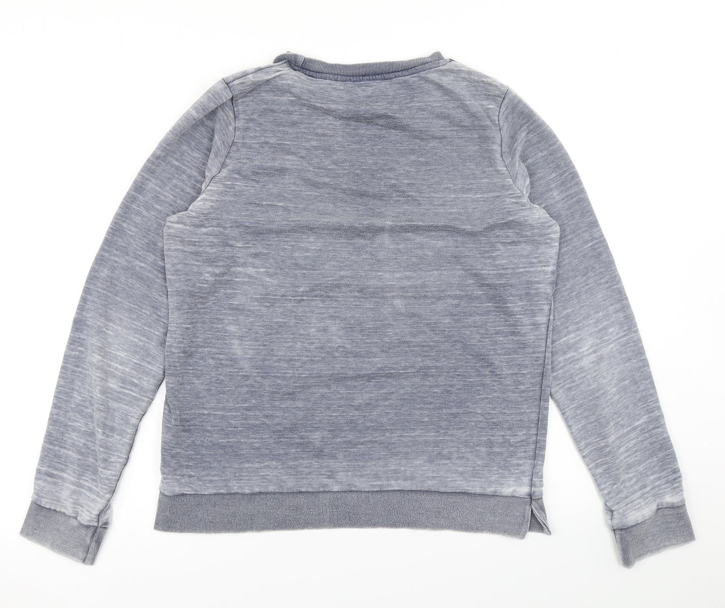 Golddigga Womens Blue   Pullover Sweatshirt Size M