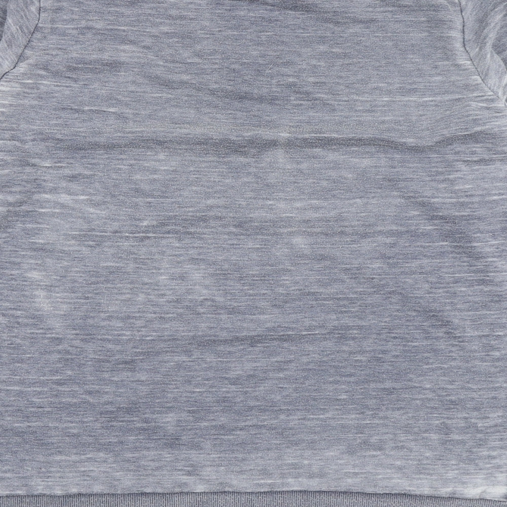 Golddigga Womens Blue   Pullover Sweatshirt Size M
