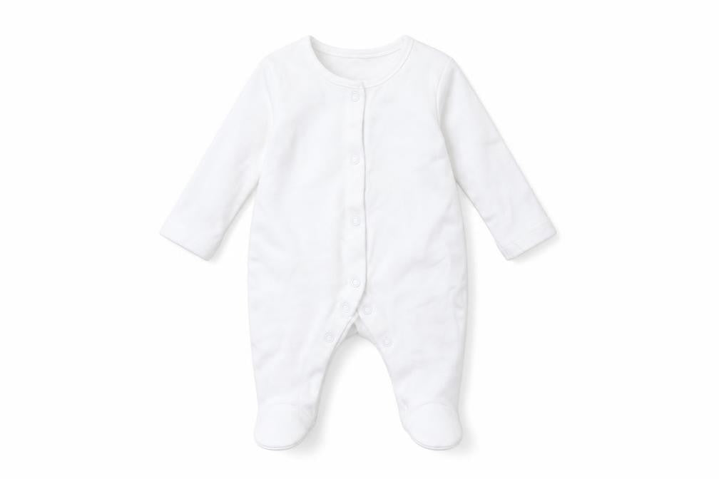 George Baby White   Babygrow One-Piece Size 0-3 Months