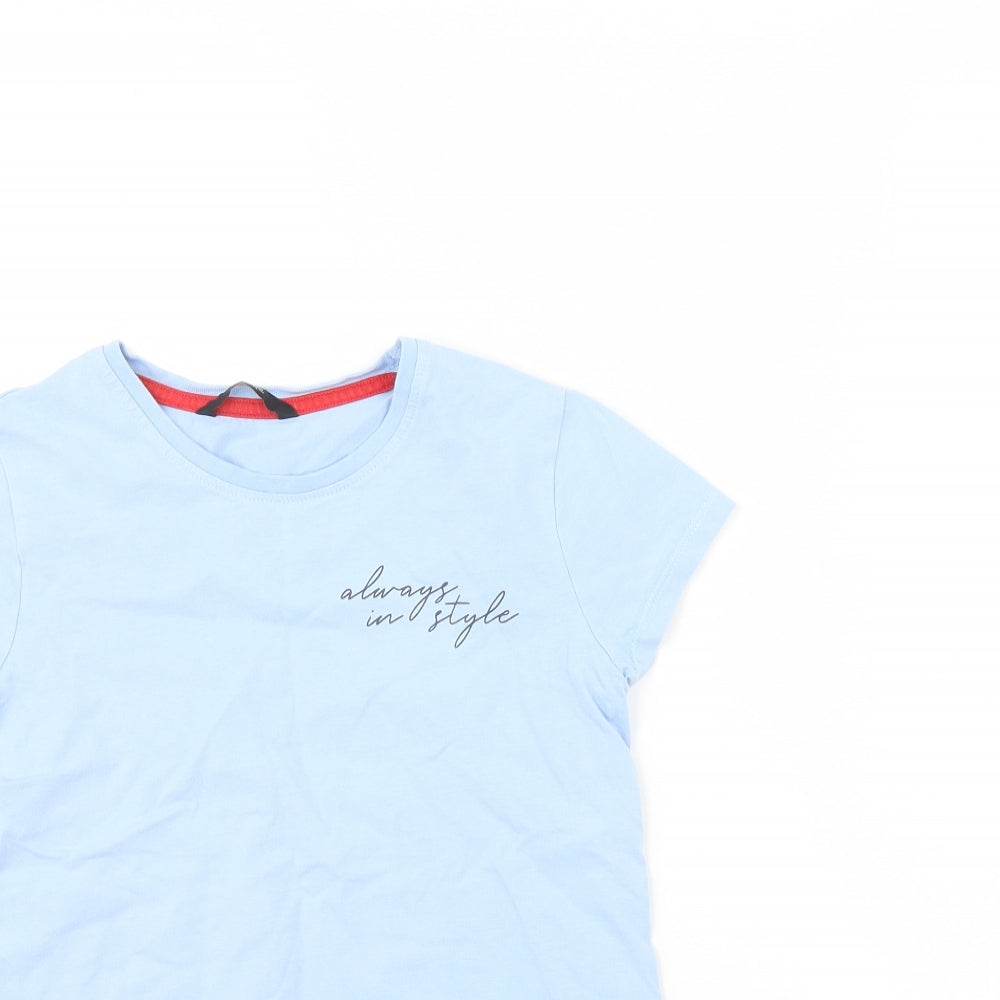 George Boys Blue   Basic T-Shirt Size 10 Years