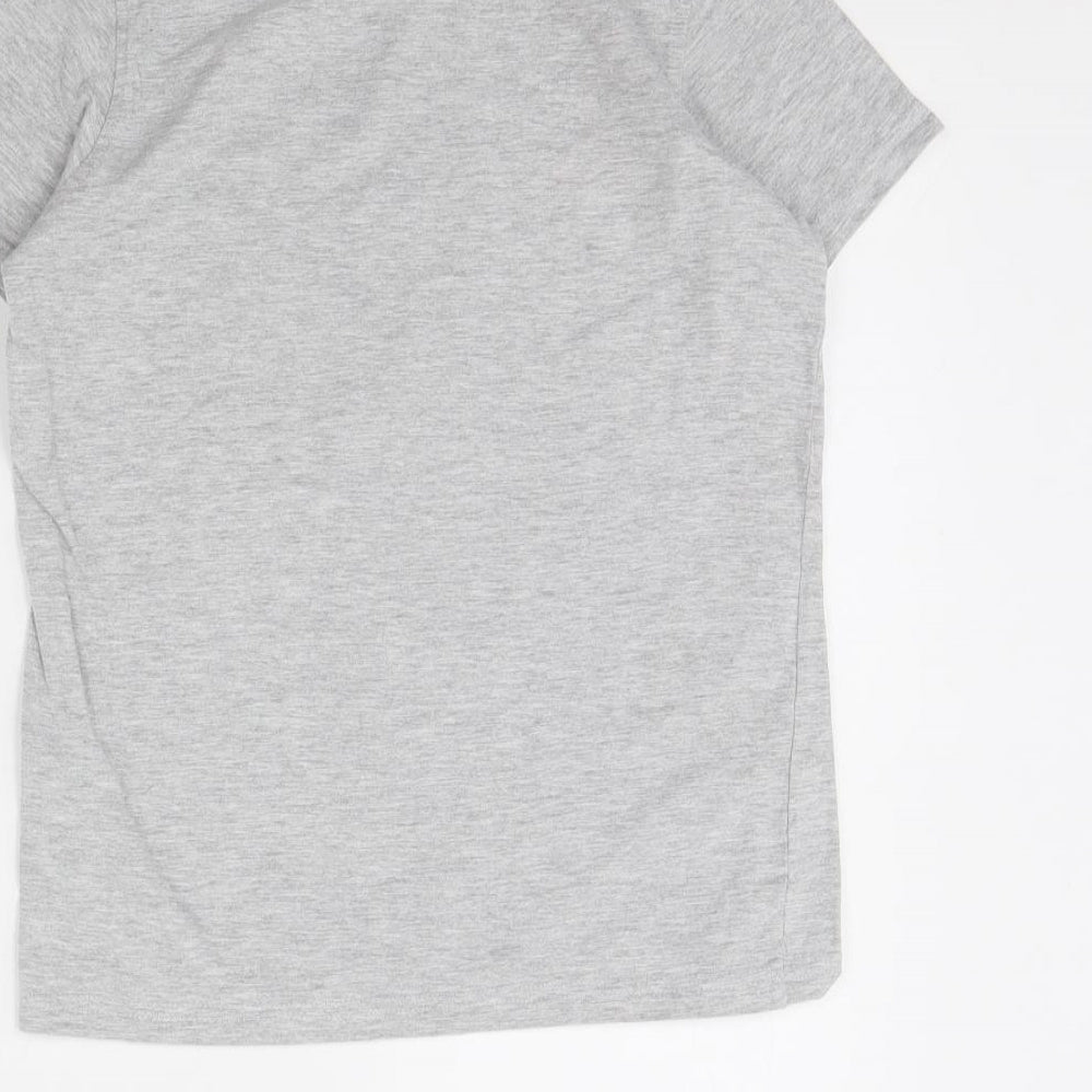 George Boys Grey   Basic T-Shirt Size 10 Years  - Gamer
