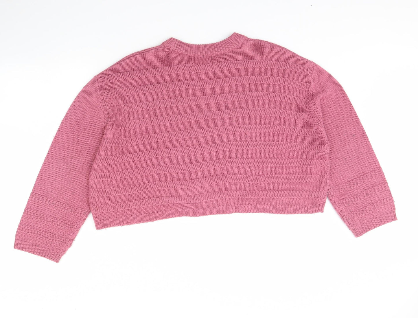 Topshop  Womens Pink   Pullover Jumper Size 12
