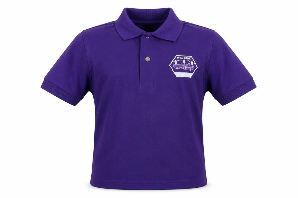 Blue Max Boys Purple   Basic Polo Size 3-4 Years