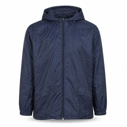 Result Mens Blue   Rain Coat Coat Size S