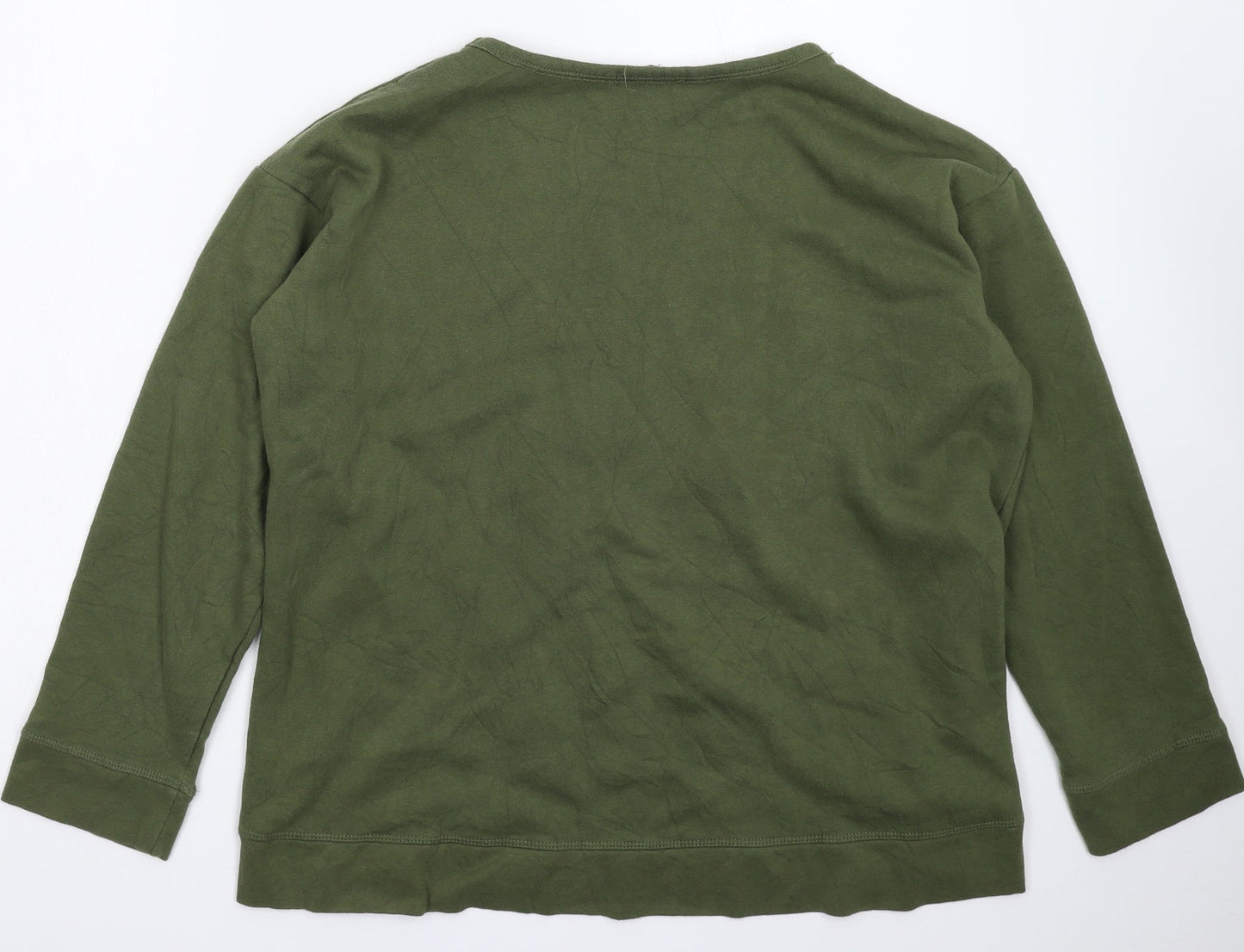 Architect Womens Green   Pullover Sweatshirt Size XL