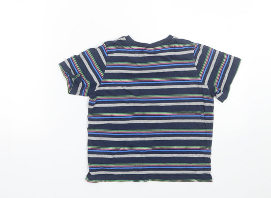 Cherokee Girls Multicoloured Striped  Basic T-Shirt Size 4-5 Years