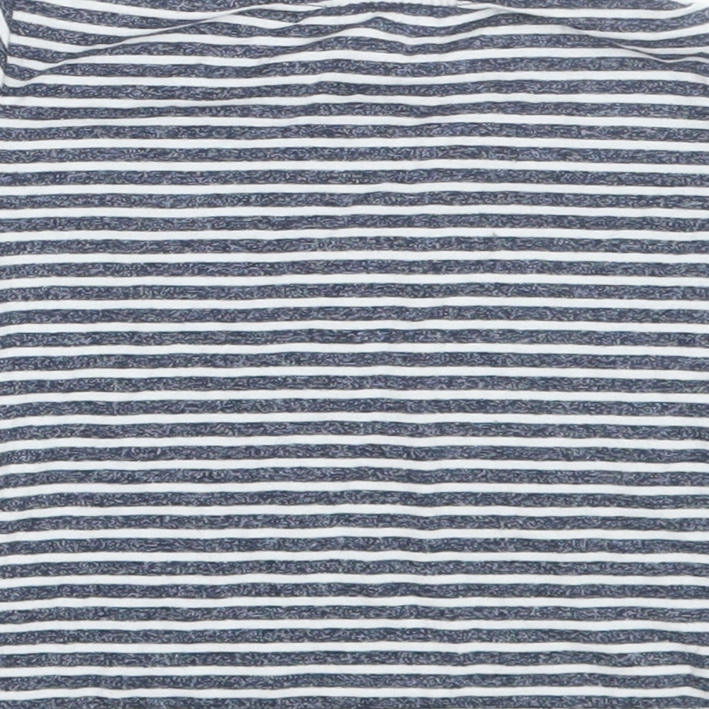 Primark Boys Blue Striped  Basic T-Shirt Size 9-12 Months