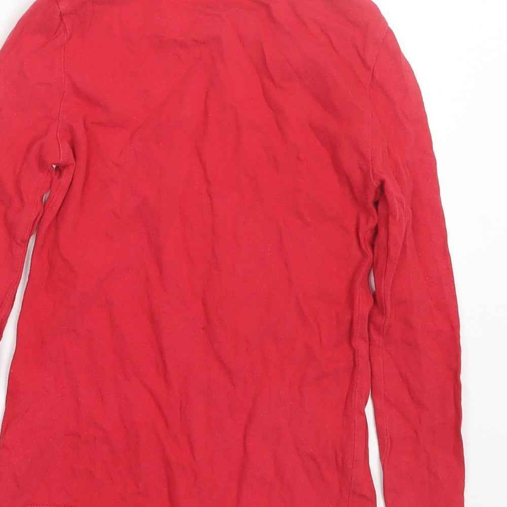 Gap Girls Red   Basic T-Shirt Size 4-5 Years