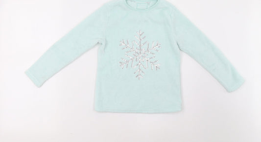 Primark Girls Green    Pyjama Top Size 7-8 Years