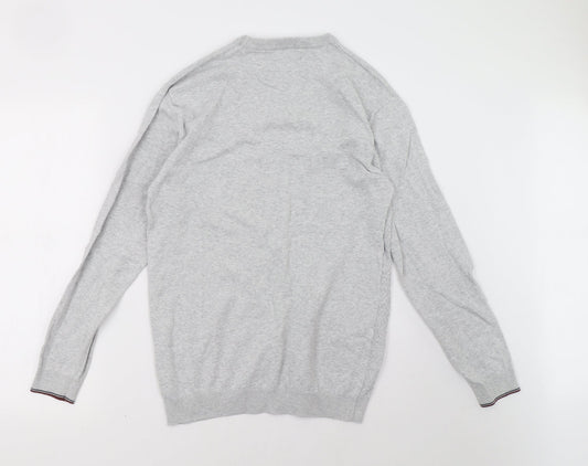 Easy Mens Grey   Pullover Sweatshirt Size S