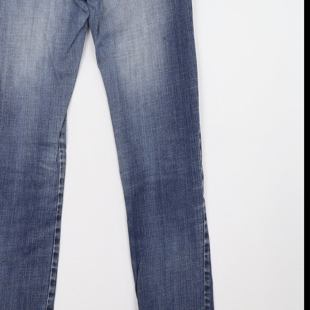 gian vargian Womens Blue   Straight Jeans Size 28 L32 in