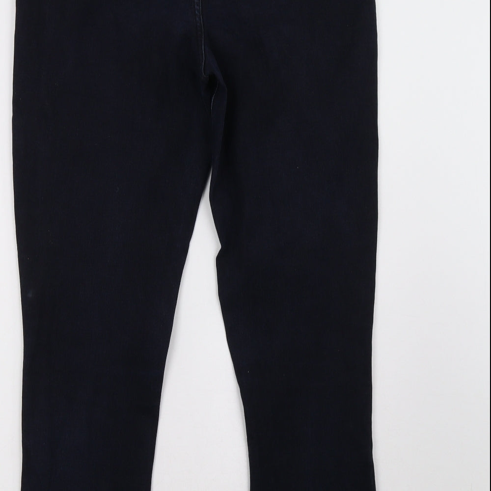 Preworn Womens Blue   Straight Jeans Size 10 L30 in