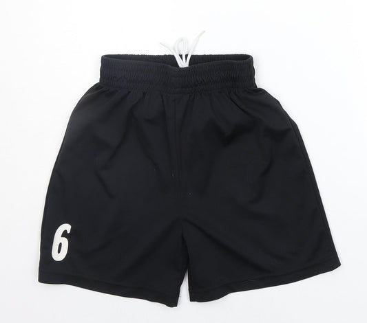 PROSTAR Boys Black   Sweat Shorts Size L - 6
