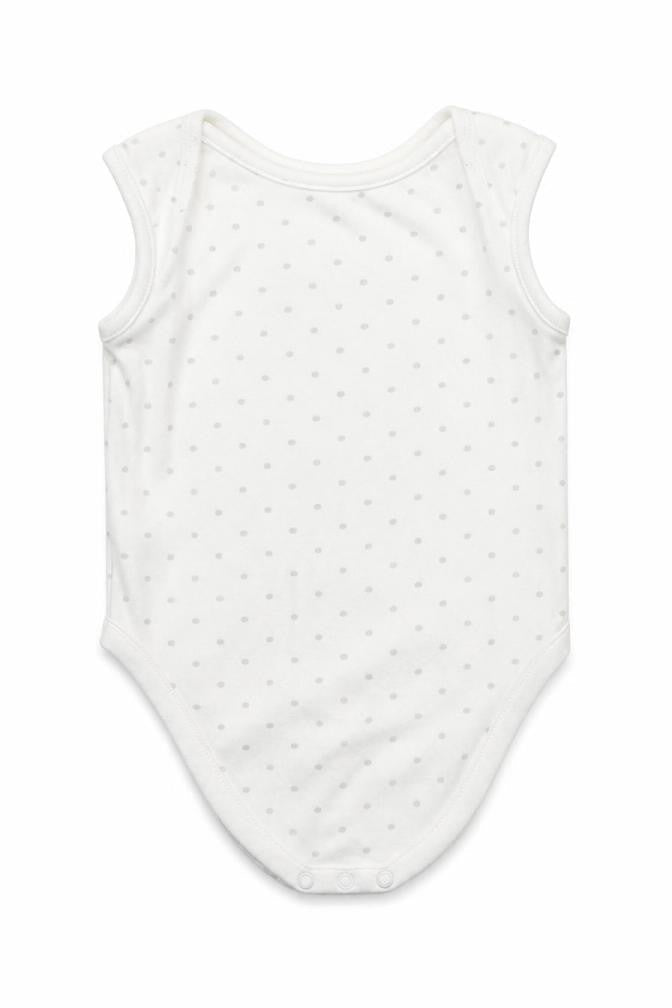 Very Baby White Geometric  Babygrow One-Piece Size 12-18 Months