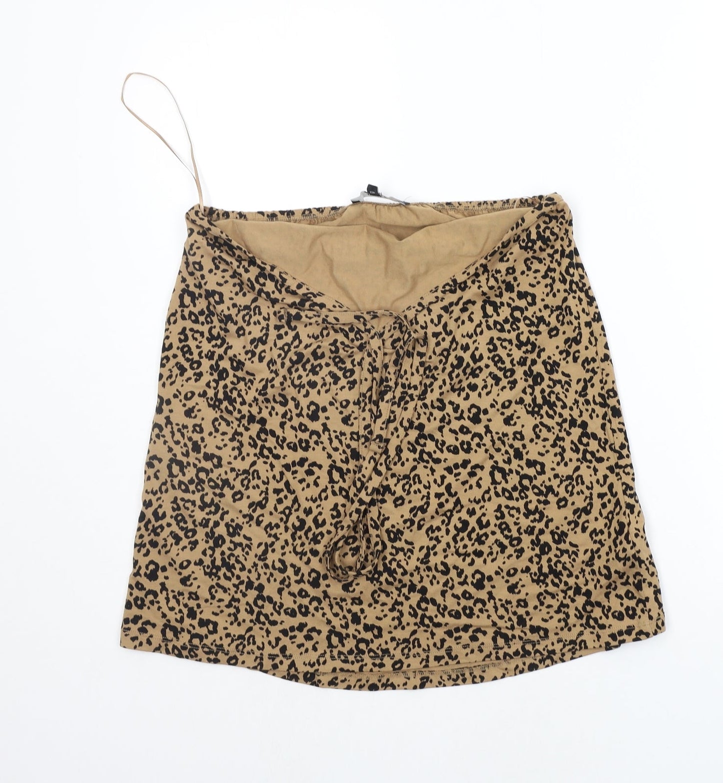 NEXT Womens Beige Animal Print  Basic Tank Size 12