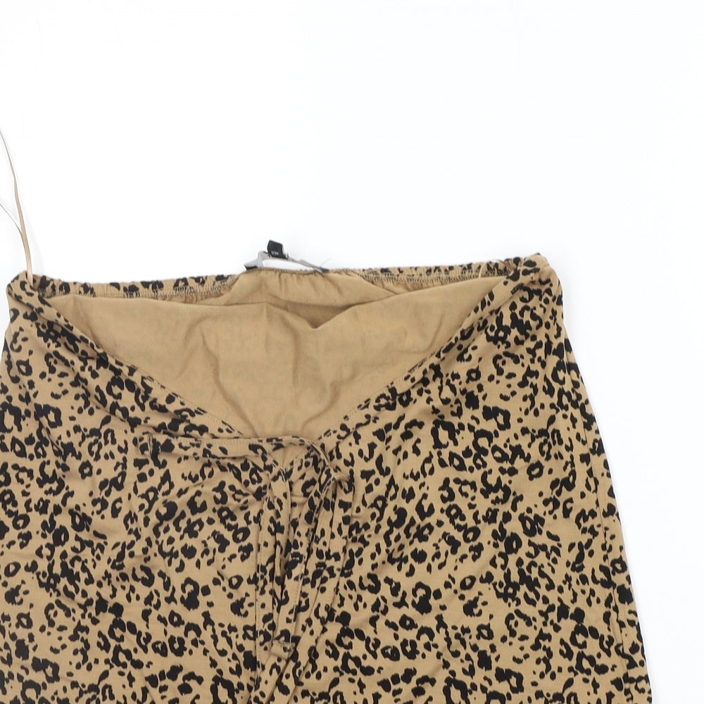 NEXT Womens Beige Animal Print  Basic Tank Size 12