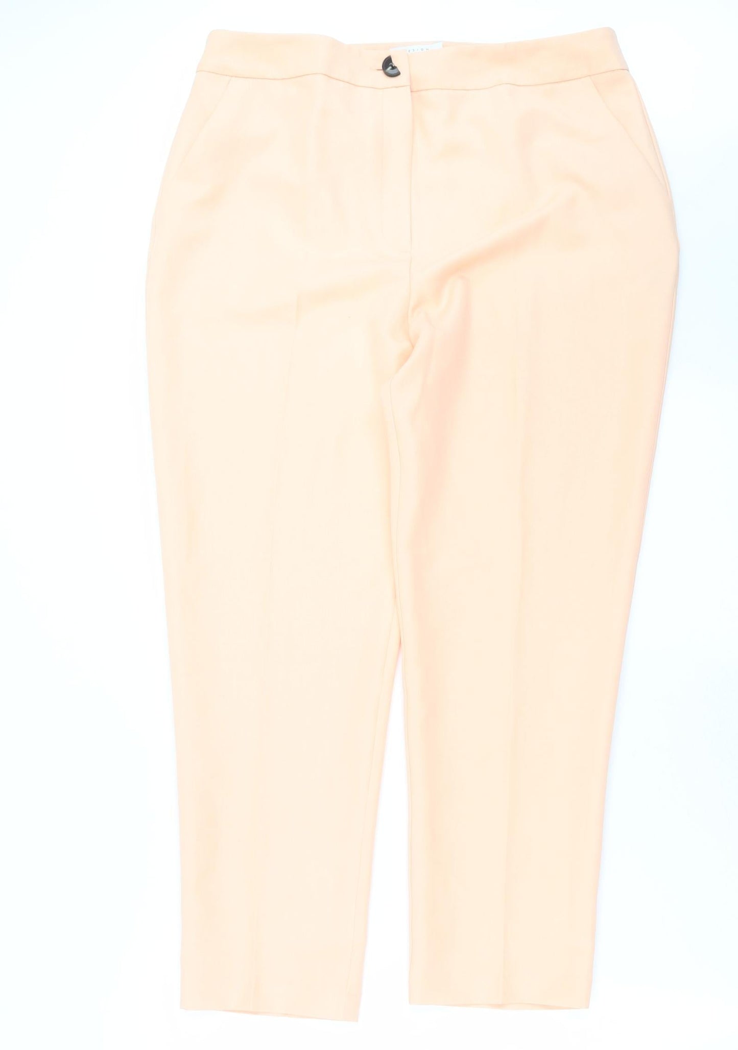 ASOS Womens Orange   Trousers  Size 14 L27 in