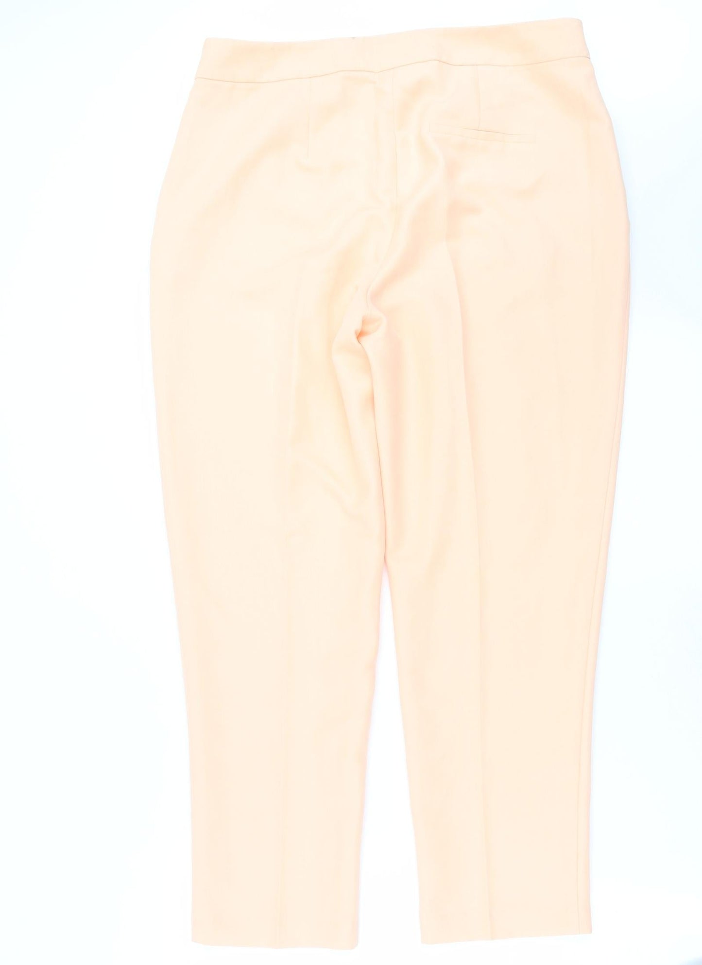 ASOS Womens Orange   Trousers  Size 14 L27 in