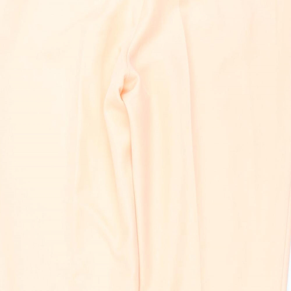 ASOS Womens Orange   Trousers  Size 14 L27 in