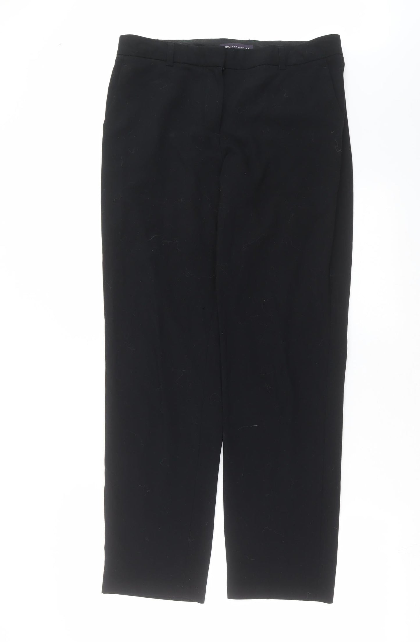 Marks and Spencer Womens Black   Trousers  Size 12 L30 in