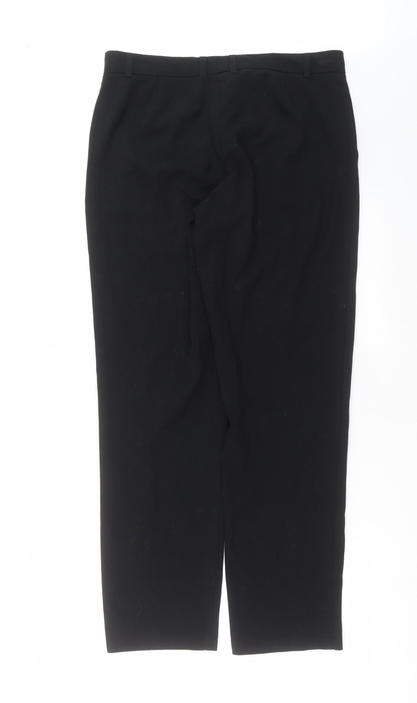 Marks and Spencer Womens Black   Trousers  Size 12 L30 in