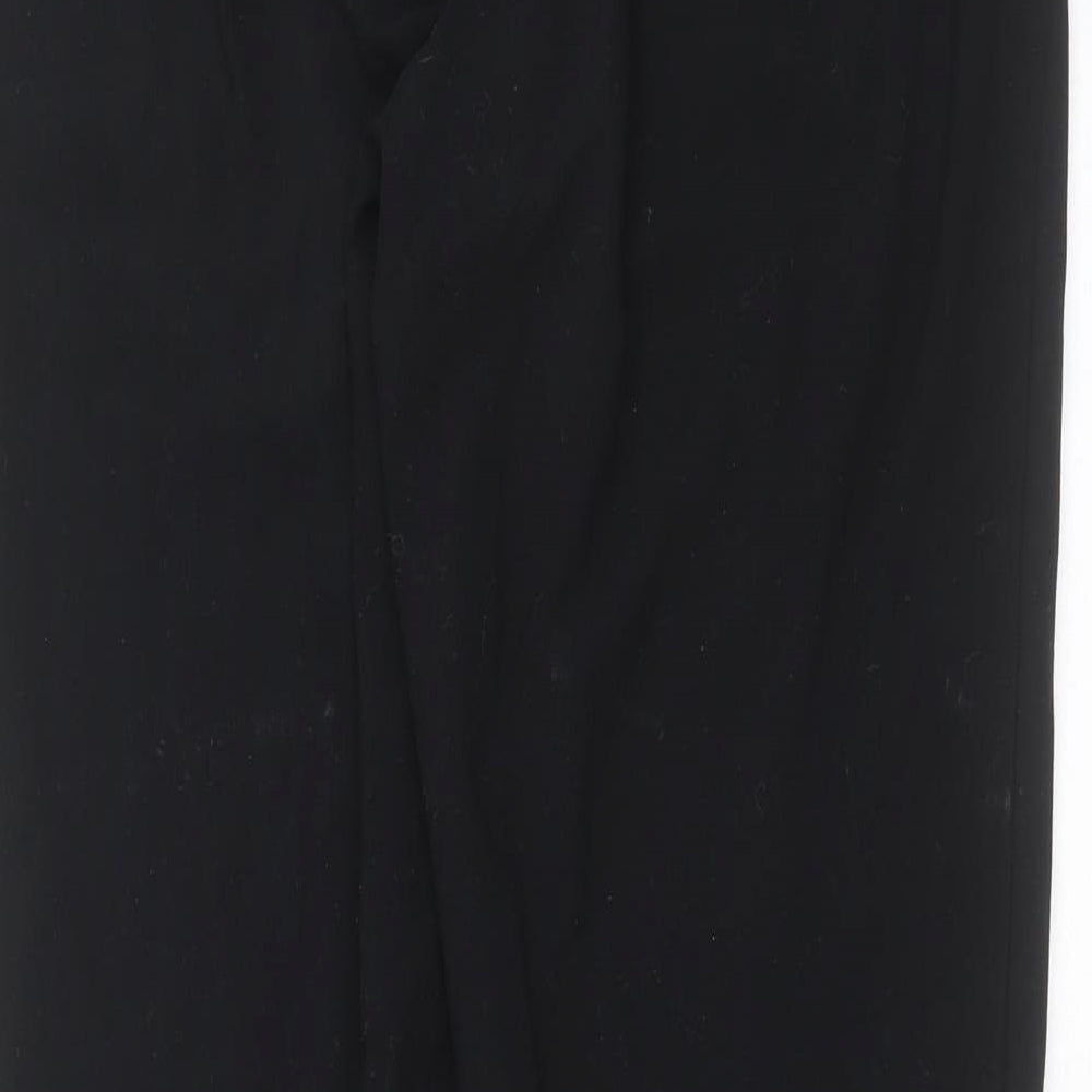 Marks and Spencer Womens Black   Trousers  Size 12 L30 in
