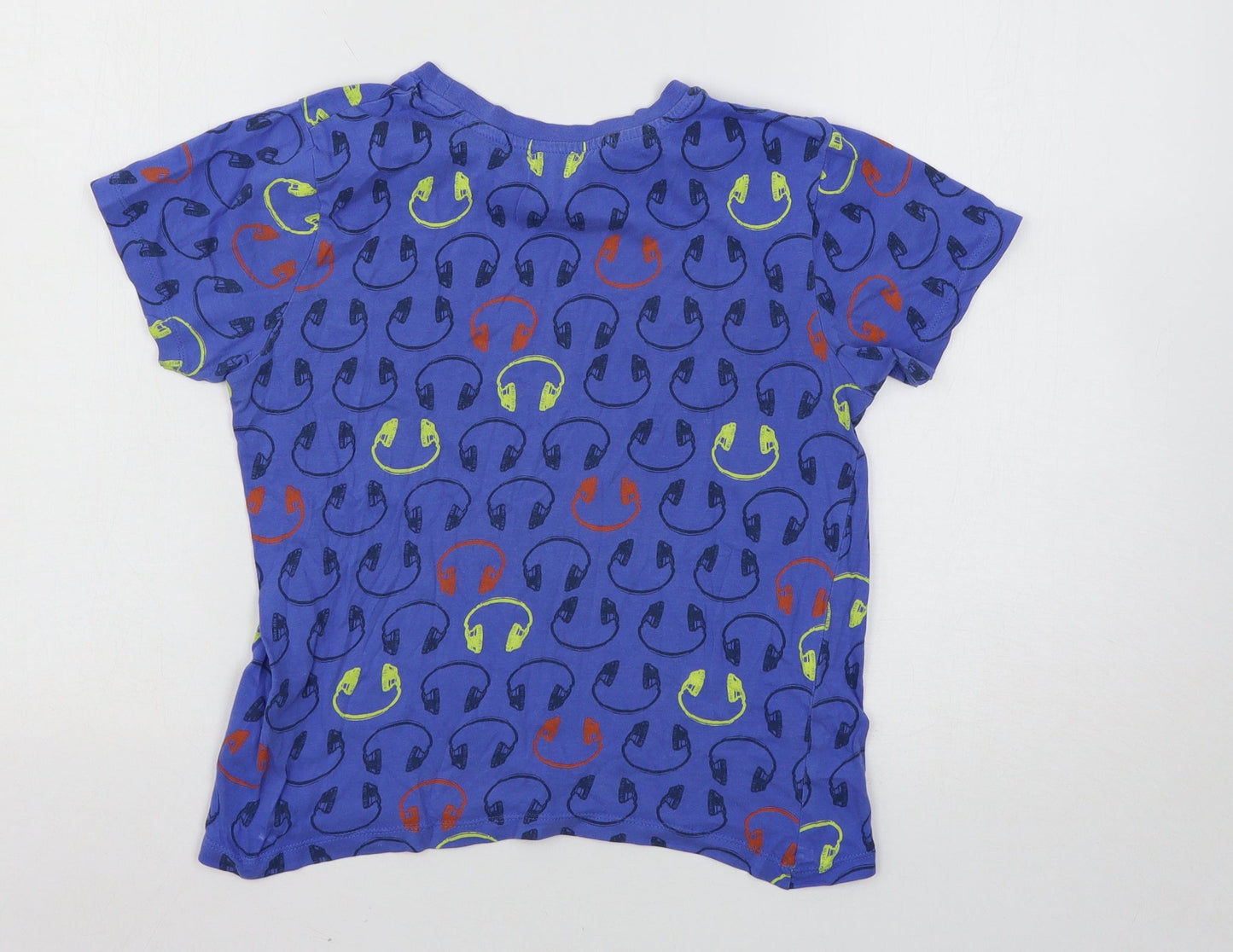 Peacocks Boys Blue   Basic T-Shirt Size 10-11 Years