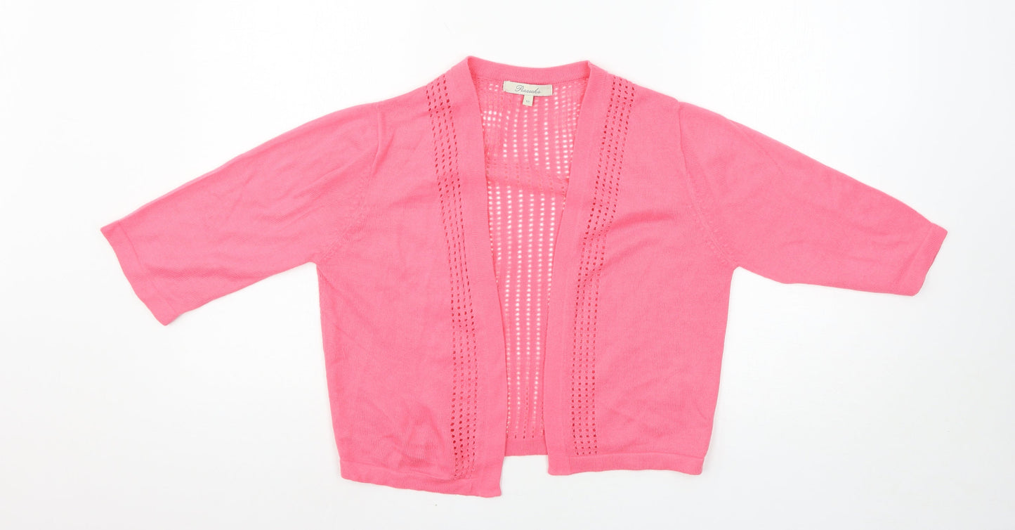 Peacocks Womens Pink   Cardigan Jumper Size 12