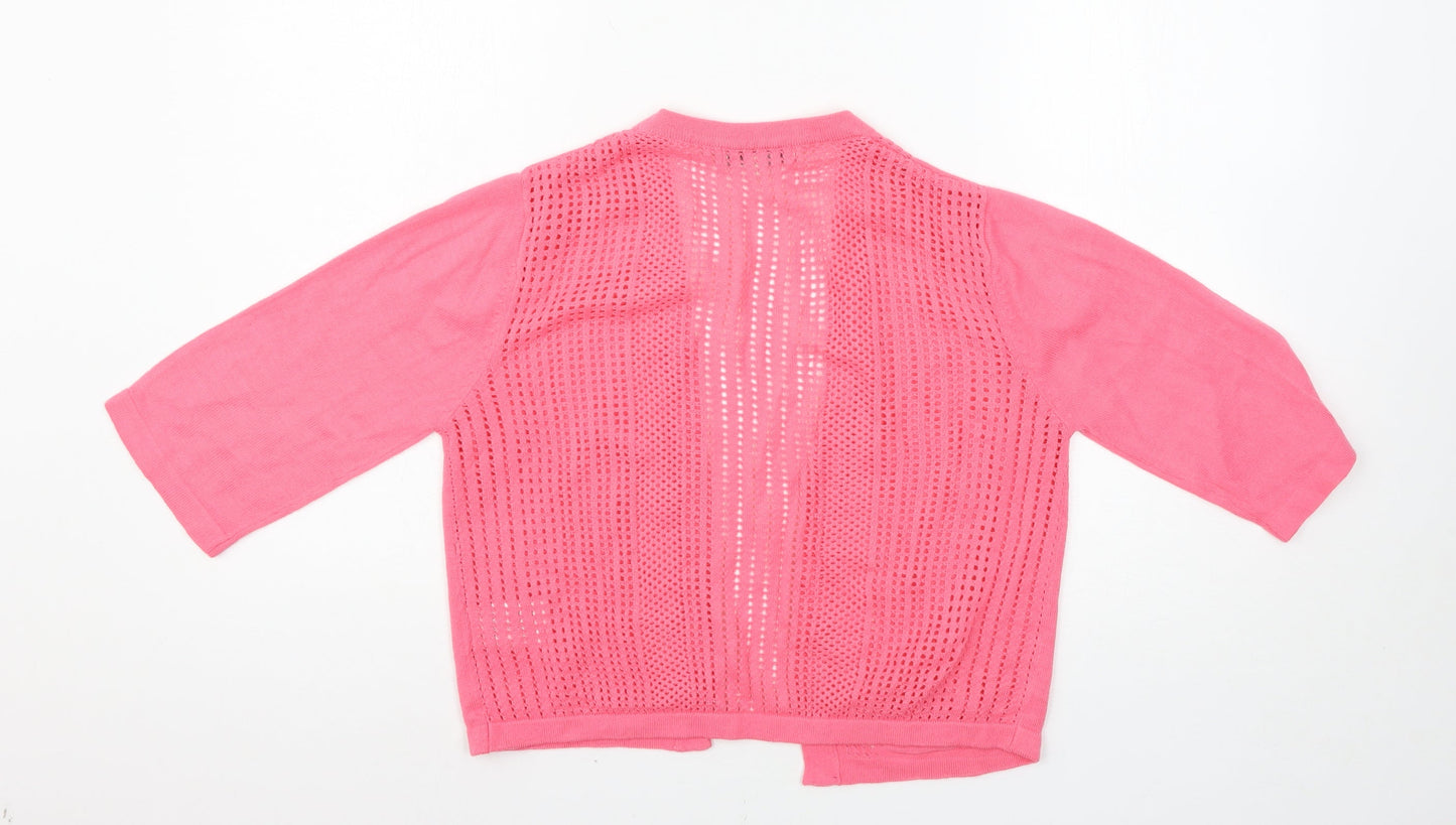 Peacocks Womens Pink   Cardigan Jumper Size 12