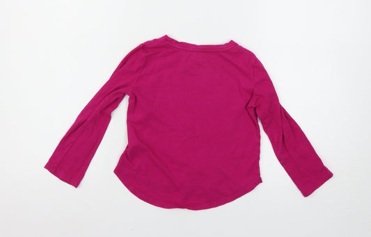 Gap Girls Purple   Basic T-Shirt Size XS