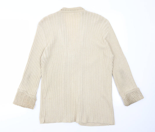Pulse Womens Beige   Shrug Jumper Size L