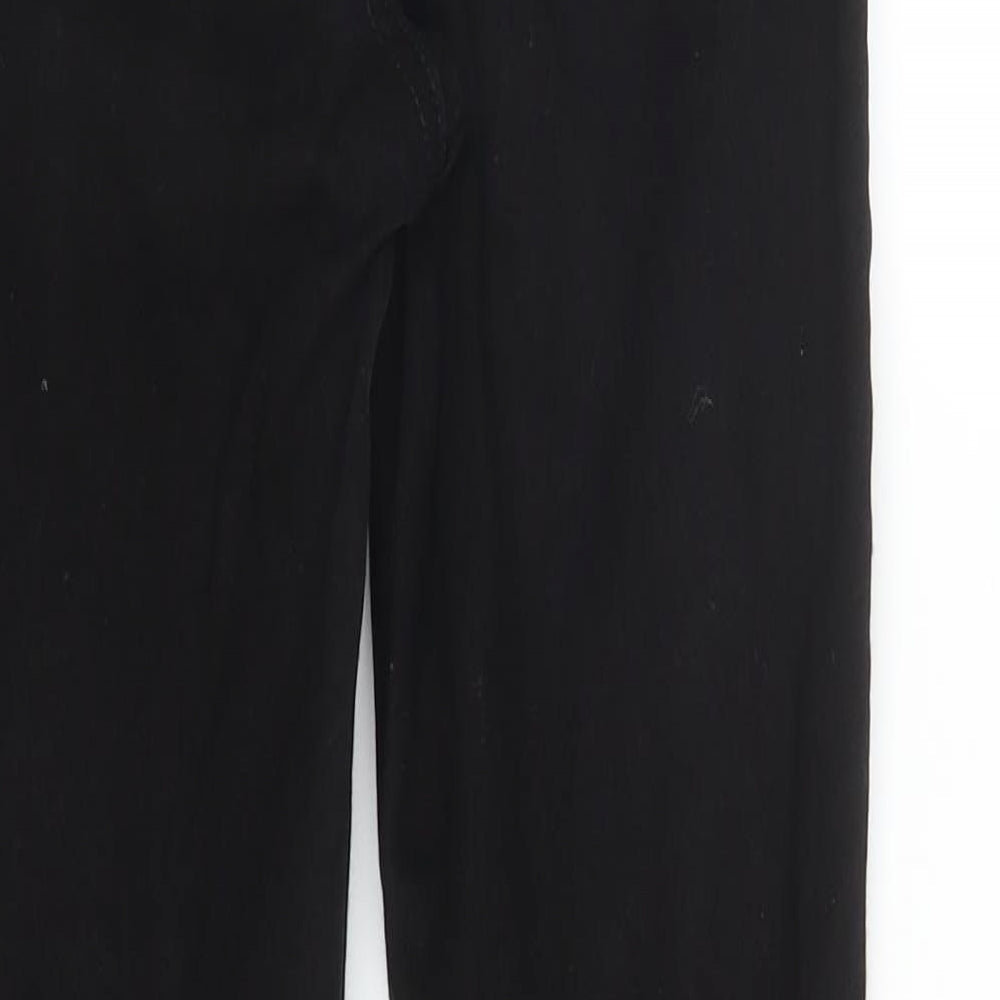 Dorothy Perkins Womens Black  Denim Skinny Jeans Size 8 L25 in