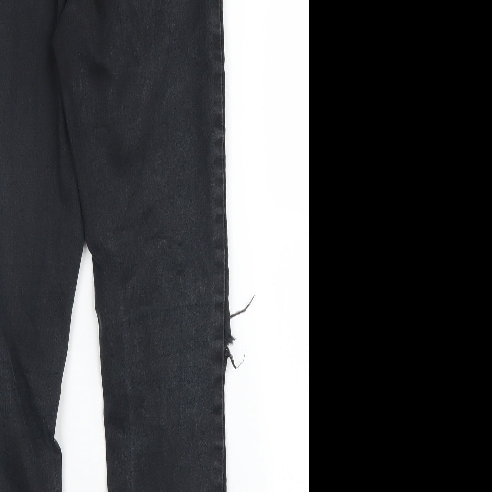 New Look Womens Black  Denim Skinny Jeans Size 10 L21 in