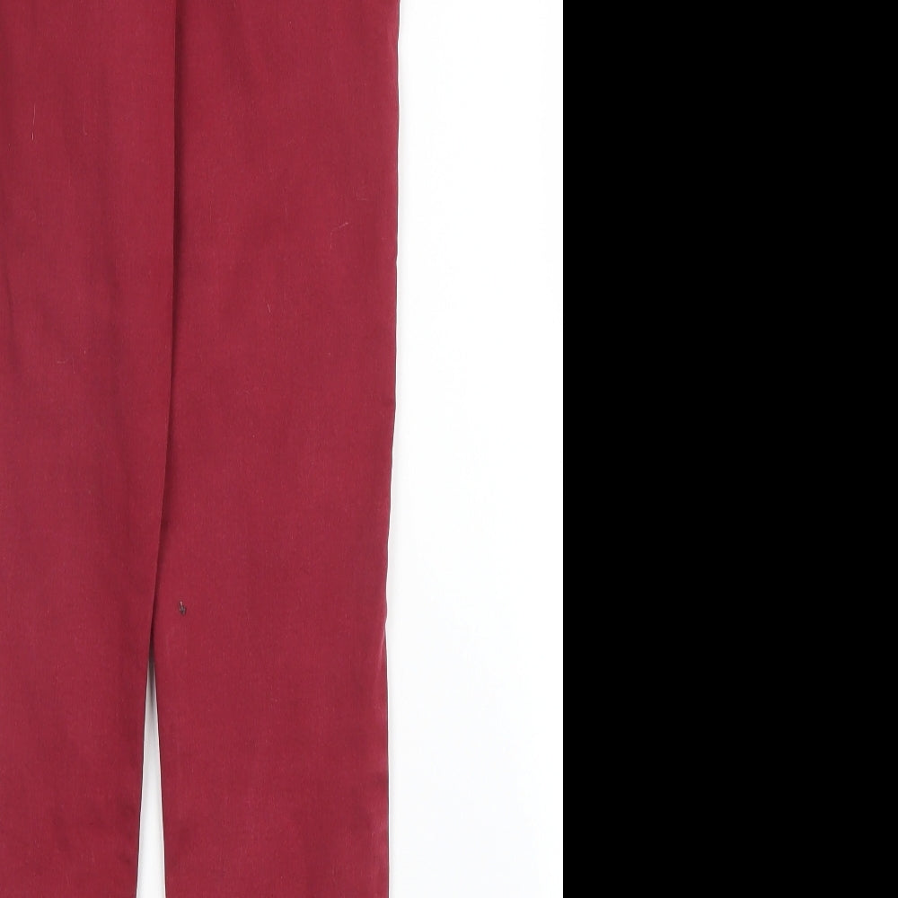 Preworn Womens Purple  Denim Skinny Jeans Size 12 L25 in