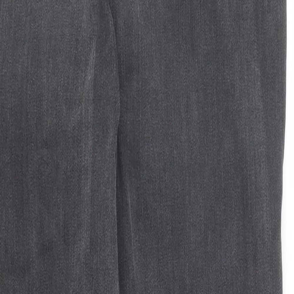 PRETTYLITTLETHING Womens Black  Denim Skinny Jeans Size 10 L27 in