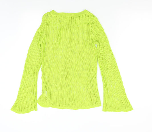 NEXT Womens Green   Pullover Jumper Size 8