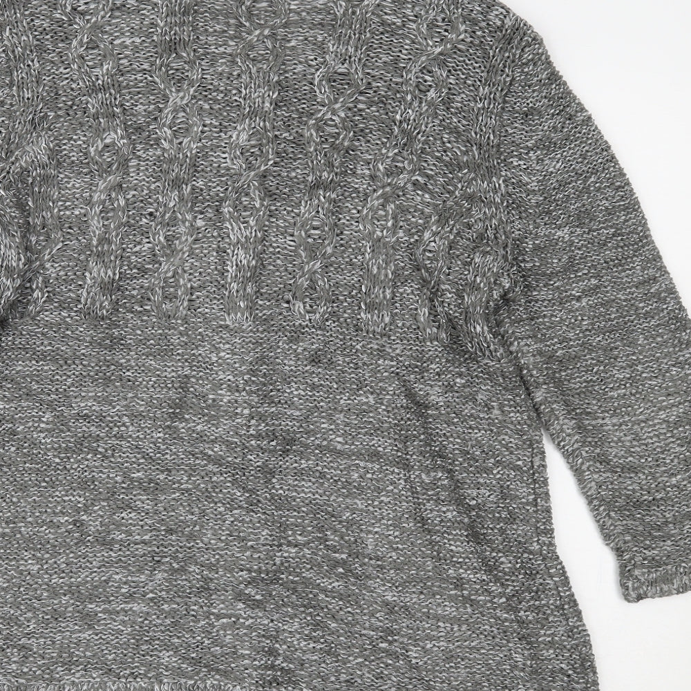CC Womens Grey   Cardigan Jumper Size L