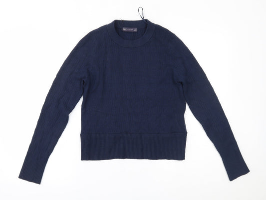 Marks and Spencer Womens Blue   Pullover Jumper Size 12