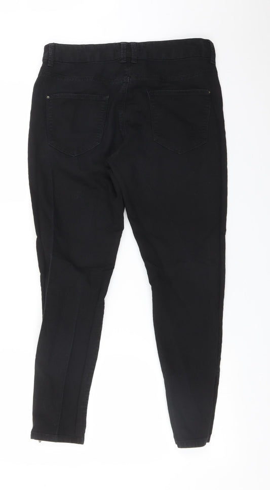 M&S Womens Black   Jegging Jeans Size 12 L26 in