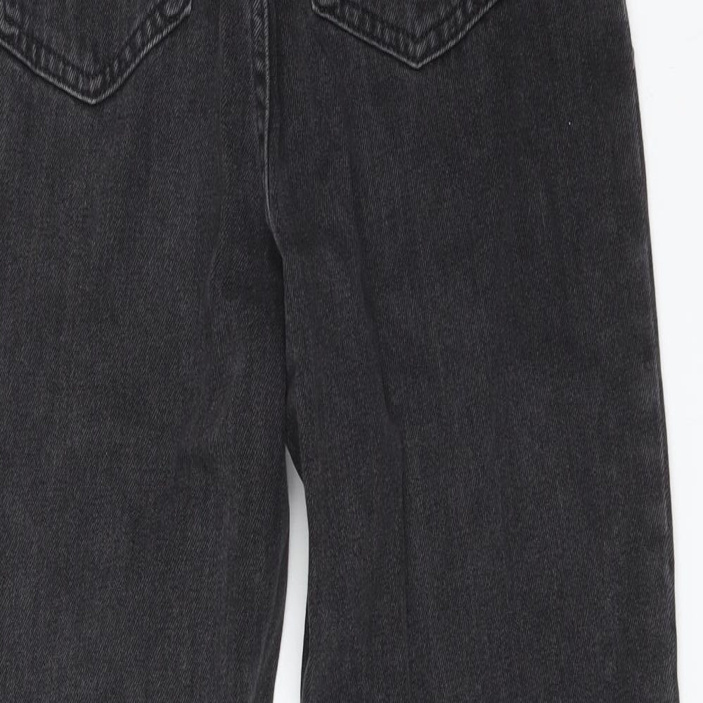 DENIM CO Womens Black   Mom Jeans Size 8 L28 in