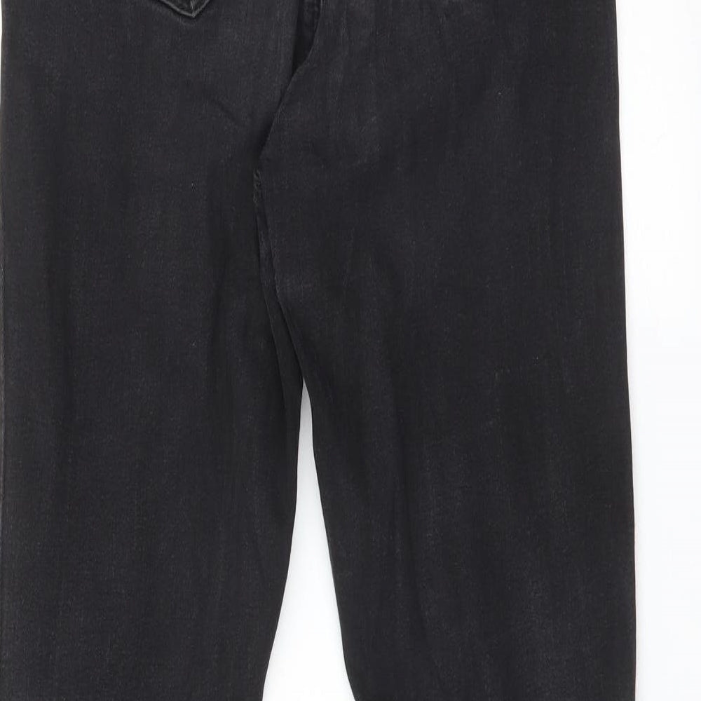 DENIM CO Womens Black   Skinny Jeans Size 10 L29 in