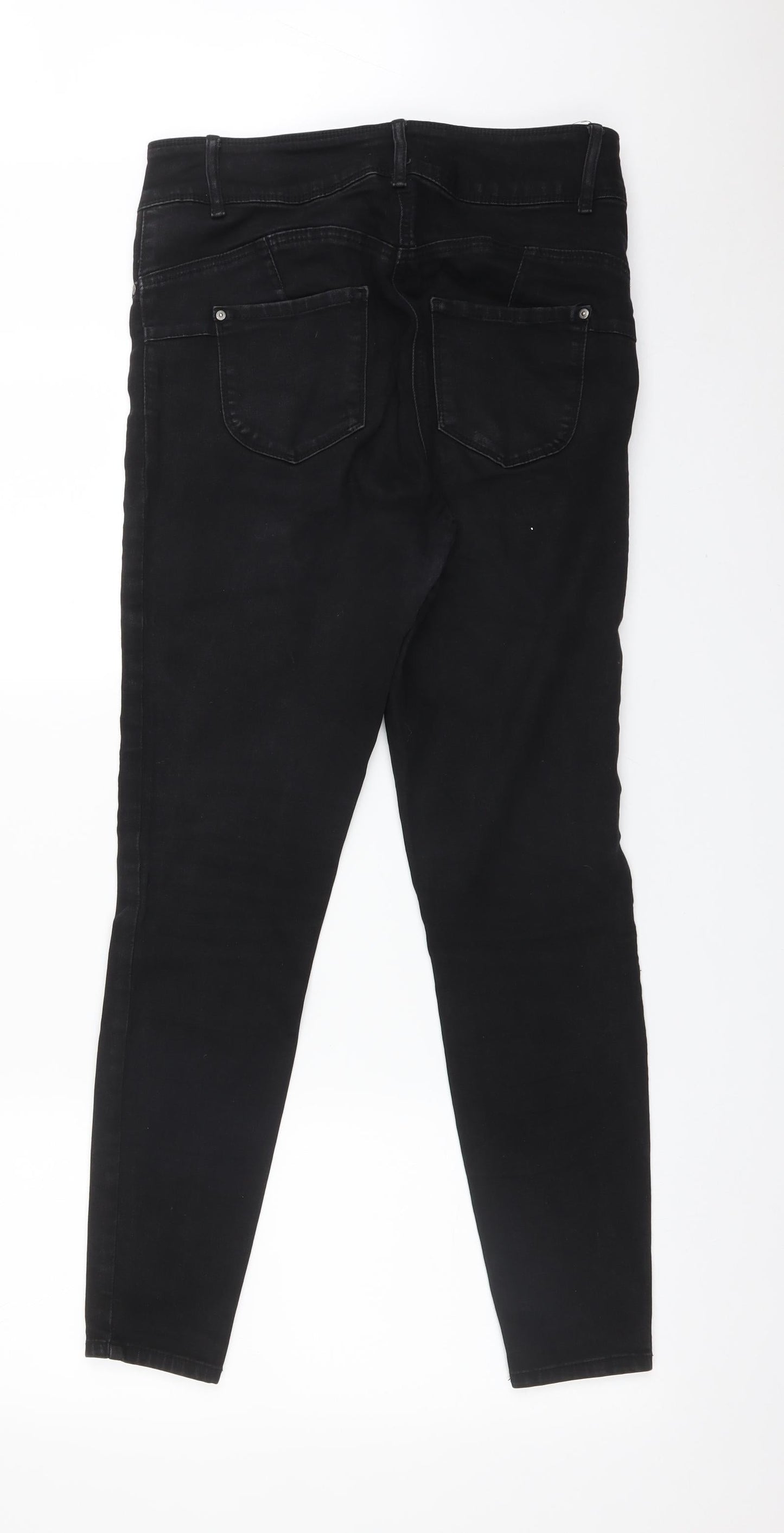 Papaya Womens Black   Jegging Jeans Size 12 L27 in
