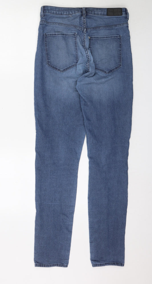 &Denim Womens Blue  Denim Skinny Jeans Size 31 L32 in