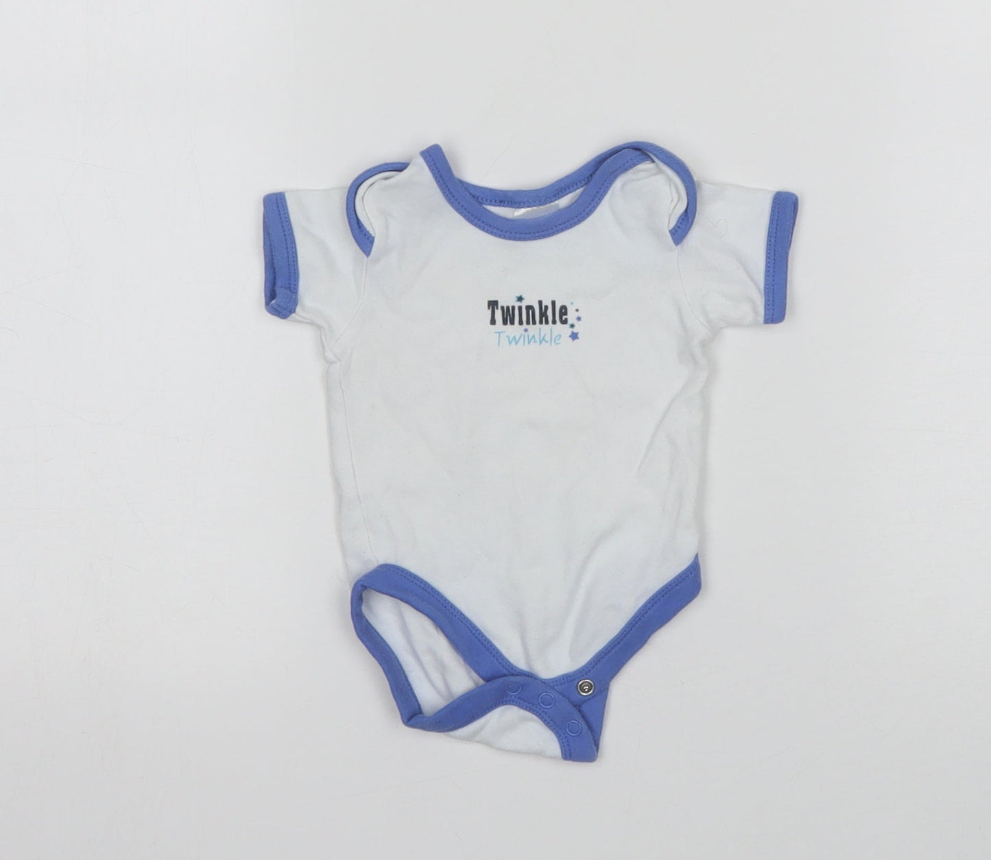 B&M Boys White   Leotard One-Piece Size 0-3 Months