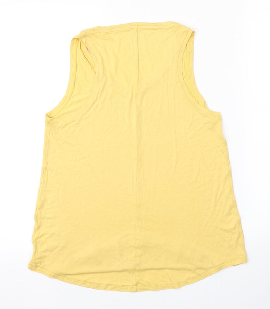 Gap Womens Yellow   Basic Tank Size M