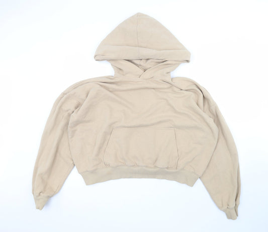 Lakenzie Womens Beige   Pullover Hoodie Size M