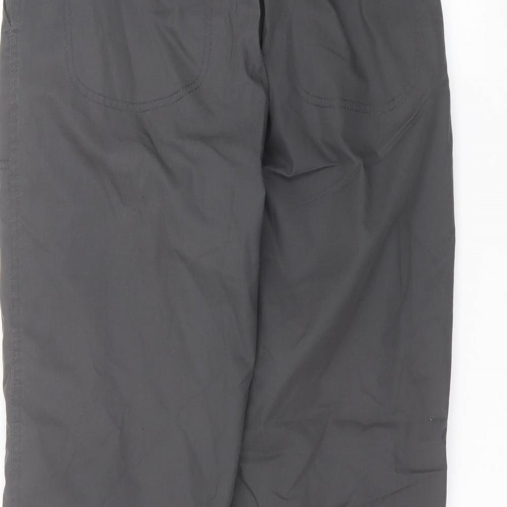 Preworn Womens Black   Sweatpants Trousers Size 12 L27 in