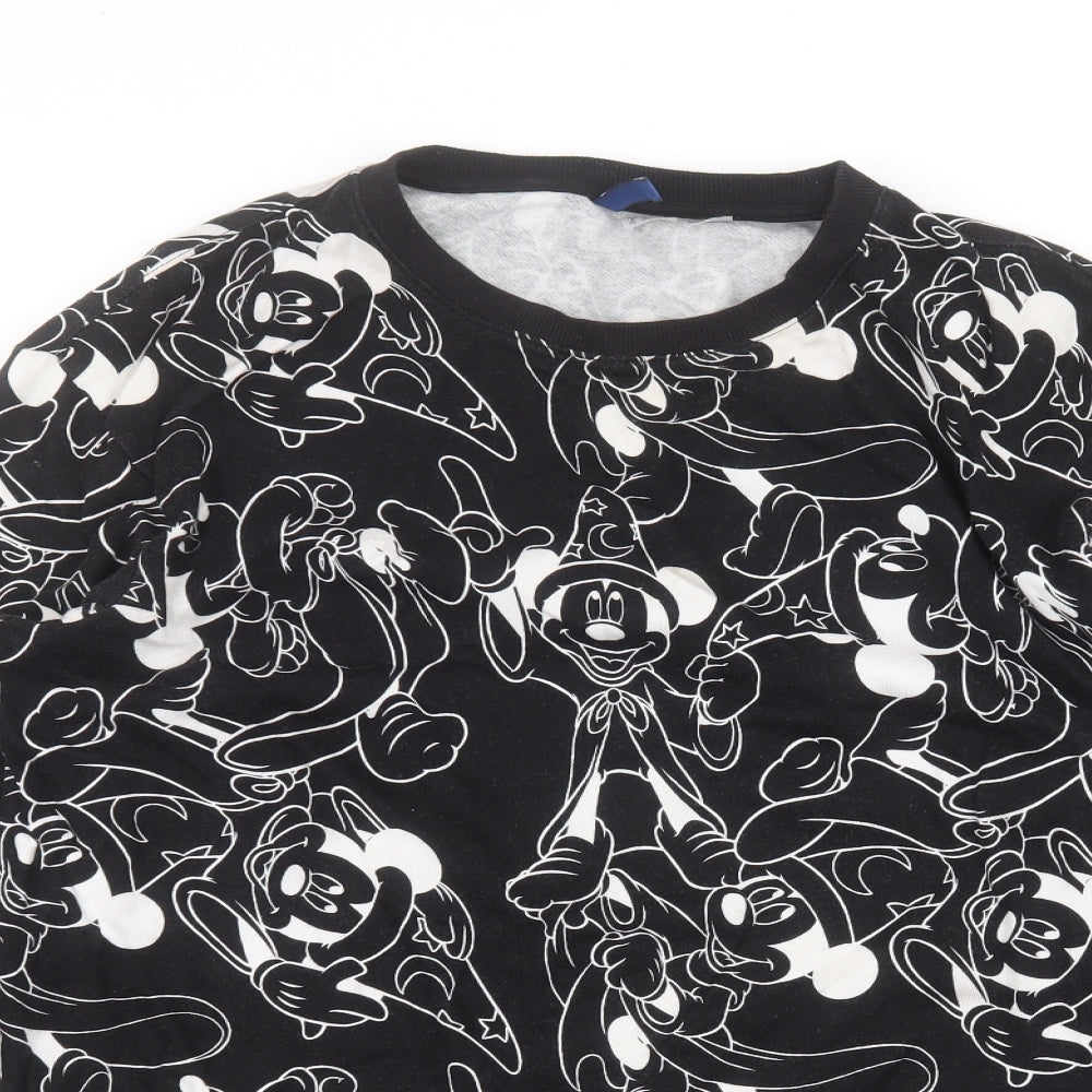 H&M Womens Black   Pullover Jumper Size M